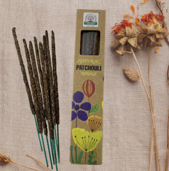 Natürliche Räucherstäbchen Patchouli